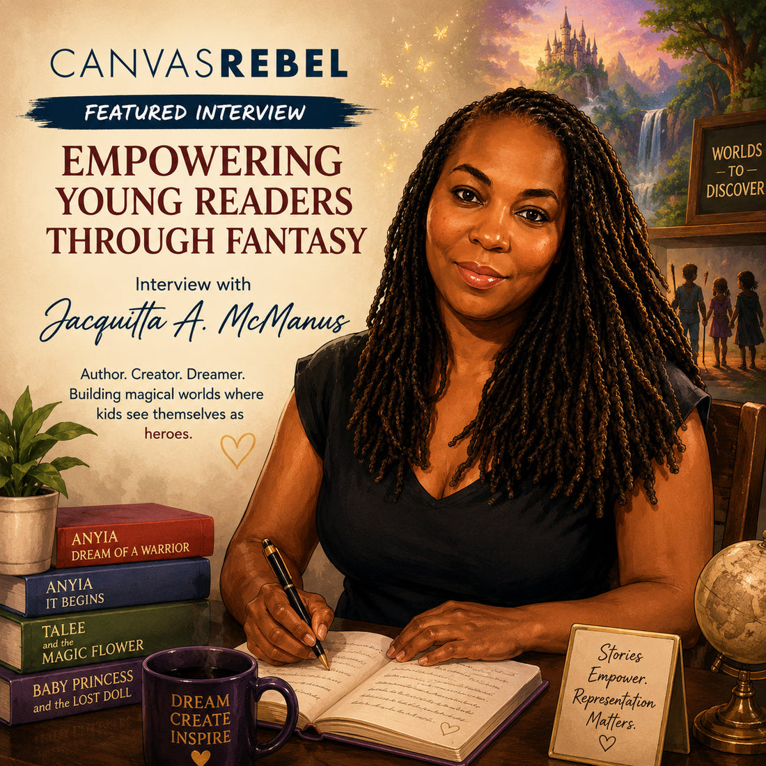 Empowering Young Readers Through Fantasy: Interview with Jacquitta A. McManus