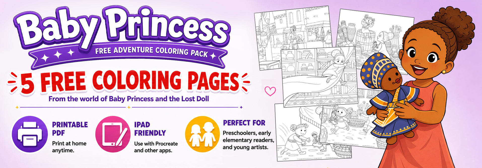 5 free coloring pages