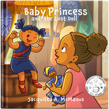 Baby Princess and the Lost Doll Hardcover Book & T-Shirt Bundle
